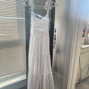 Altard State White Long Dress